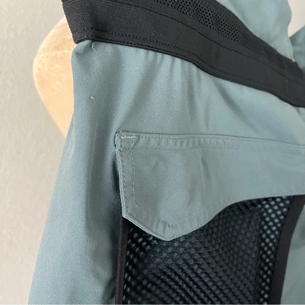 NIKE x Naomi Osaka sz L Utility Tennis Shorts Hasta Blue DH5197 Paper Bag  Waist - Picture 2 of 12